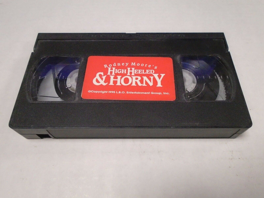High Heeled & Horny Rodney Moore 1995 LBO Ent Adult VHS 032119AMP
