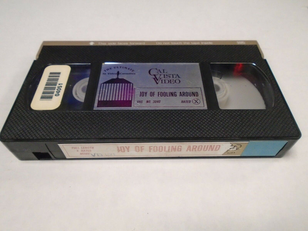 Joy of Fooling Around Cal Vista Video Adult VHS 032519AMP3