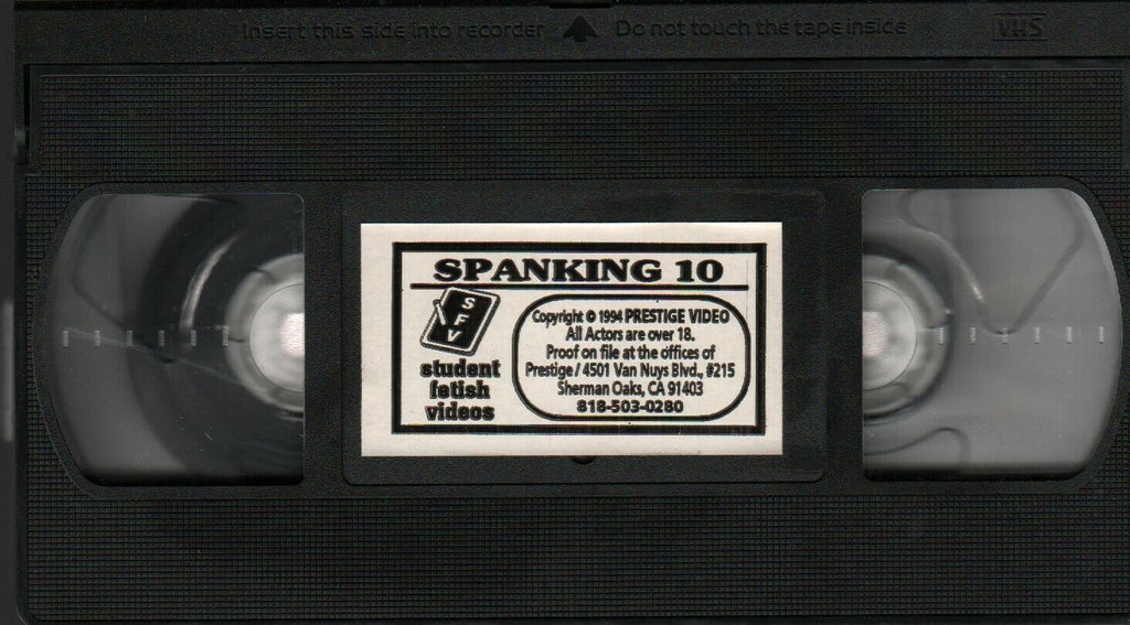 Spanking 10 1994 Prestige Video Adult VHS 021720AMP3