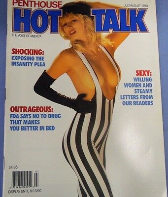 Penthouse Hot Talk Magazine Sexy & Willing July 1990 072913lm-ep