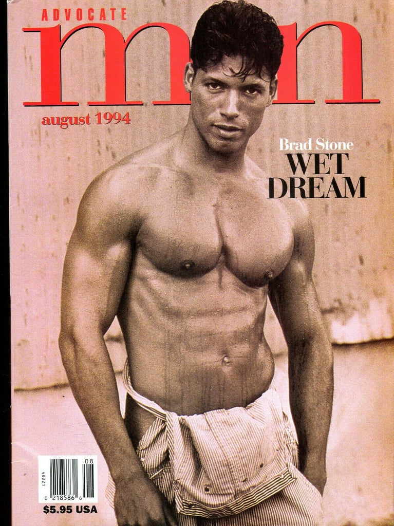 Advocate Gay Magazine Brad Stone August 1994 050819lm-ep