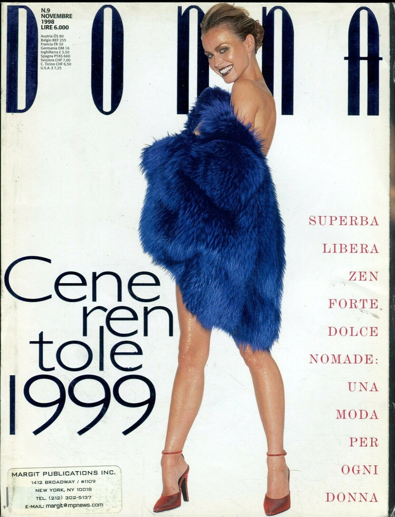 Donna Donna Italian International Adult Fashion Cene ren tole 1999 092319lm-ep - Used