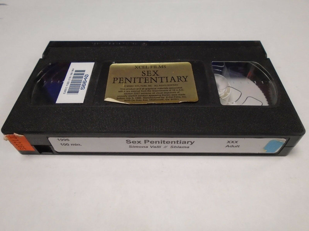 Sex Penitentiary Simona Valli Shlama 1996 100min Adult VHS 011619AMP2