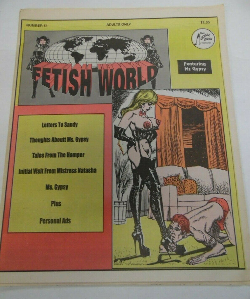 Fetish World Newspaper Ms. Gypsy #51 1994 120919lm-ep