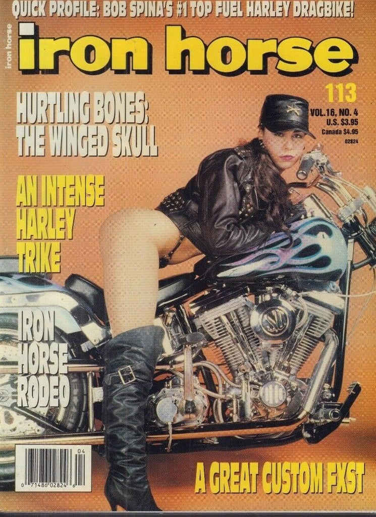 Iron Horse Adult Motorcycle Magazine A Custom FXST Vol.16 No.4 051518REP