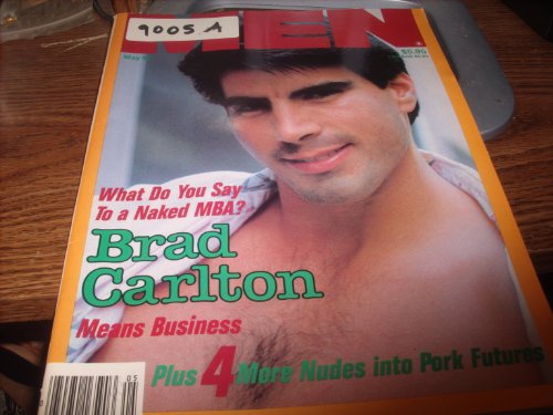Men Adult Gay Magazine May 1990 Brad Carlton