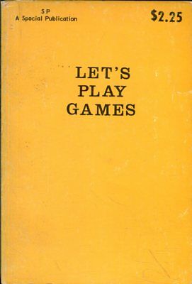 Let's Play Games Adult Novel 1960's 080918lm-ep