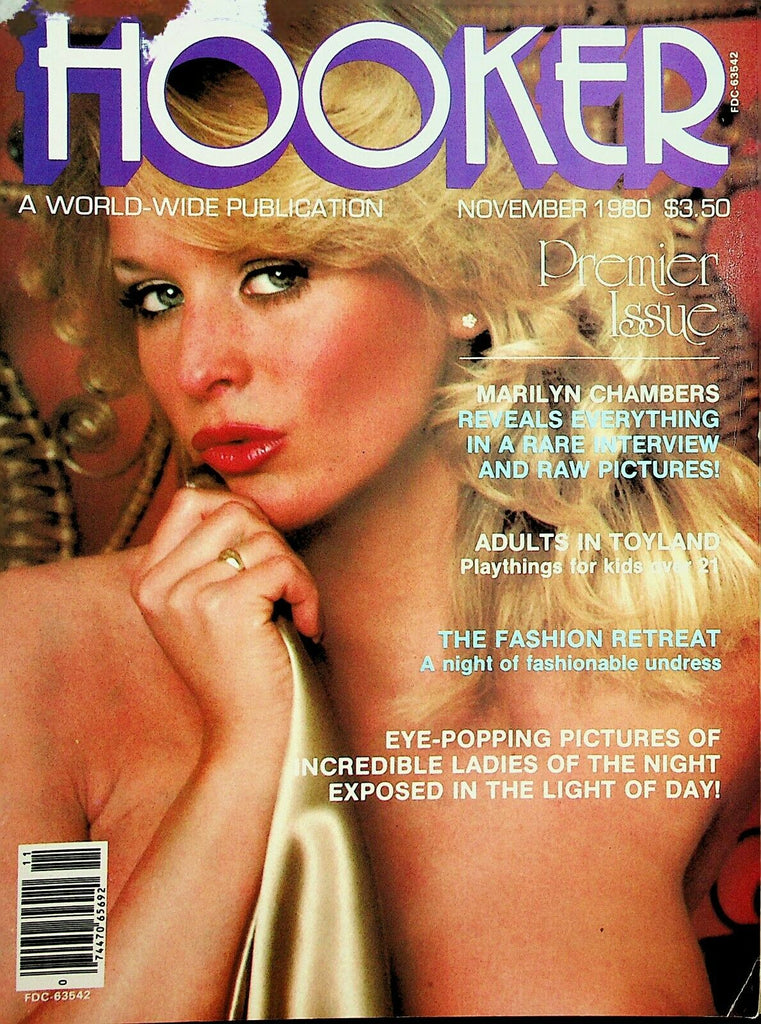 Hooker Magazine Marilyn Chambers November 1980 111820lm-ep