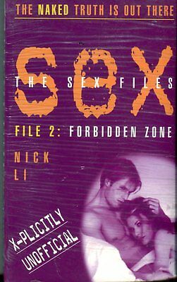 The Sex Files Adult Book File 2: Forbidden Zone by Nick Li New 090314lm-epa2