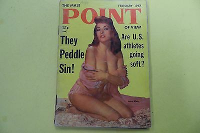 The Male Point Of View Digest June Blair February 1957 070716lm-ep