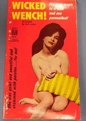 Wicked Wench! Adult Novel by Clark Connor 1962 Merit Book 061317lm-ep