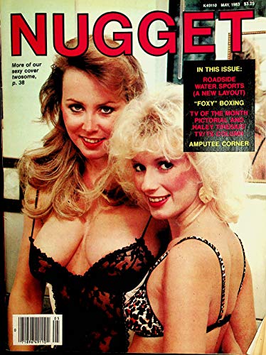 Nugget Adult Magazine Sexy Twosome / "Foxy" Boxing May 1983  040626lmp
