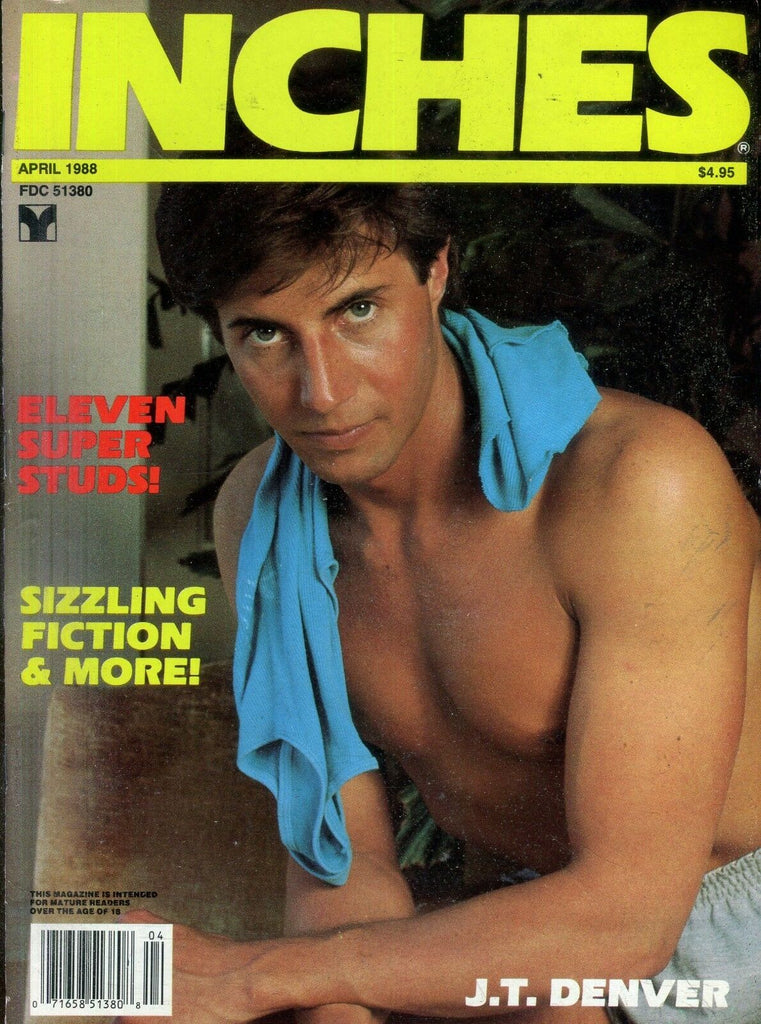 Inches Gay Magazine J.T. Denver April 1988 112718lm-ep