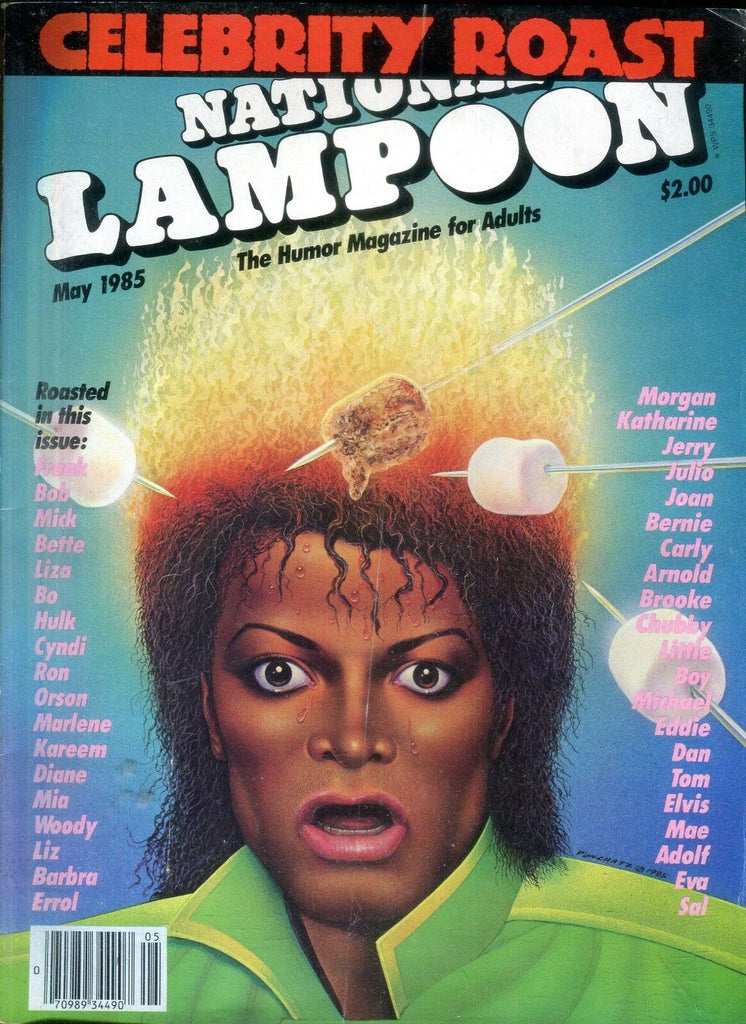 National Lampoon Magazine Celebrity Roast/ Micheal Jackson May 1985 013119lm-ep