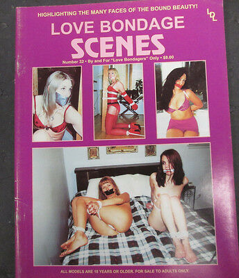 Love Bondage Scenes Adult Magazine Bound Beauty #32 1999 vg 062915lm-ep