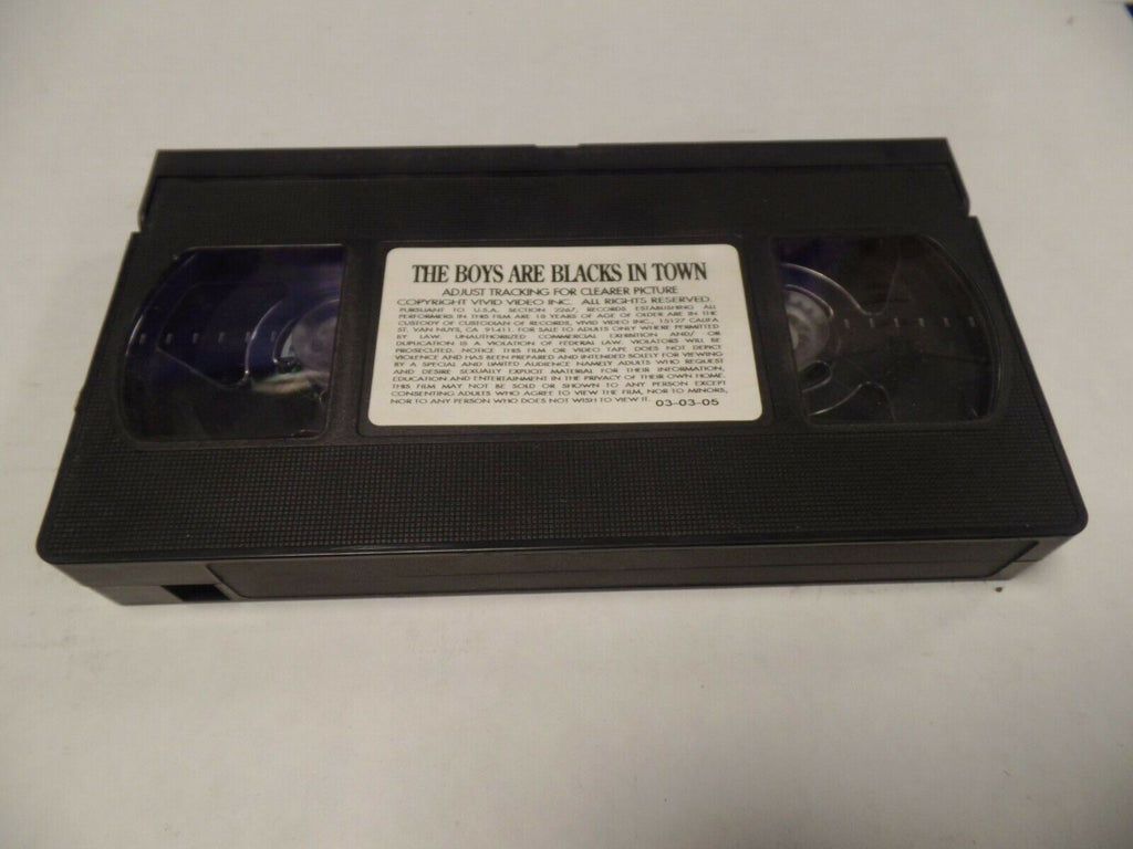 The Boys are Blacks in Town Vivid Video 2005 Adult VHS 030719AMP2
