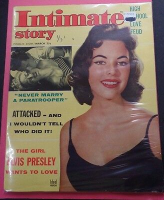 Intimate Story Adult Magazine March 1957 vg 122215lm-ep