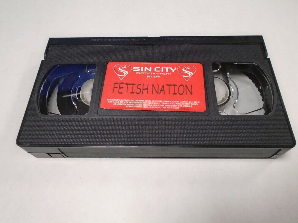 Fetish Nation Sin City Ent Adult VHS 050719AMP
