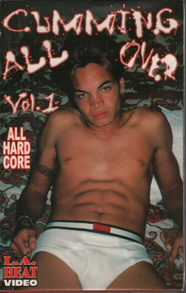 Cumming All Over Vol 1 Dave Casino Steve Tyler Gay Male Adult VHS 080219AMP2