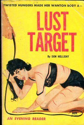 Lust Target Fetish Novel by Don Holiday 1960's 081018lm-ep