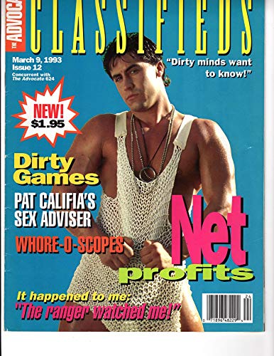 Classifieds Gay Magazine Tony Fiero #12 March 1993