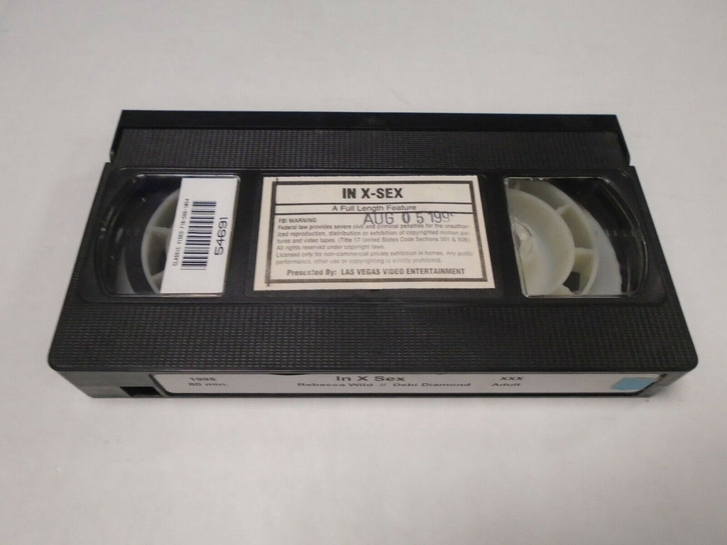 In X-Sex 1995 Rebecca Wild Debi Diamond 80mins Adult VHS 050119AMP