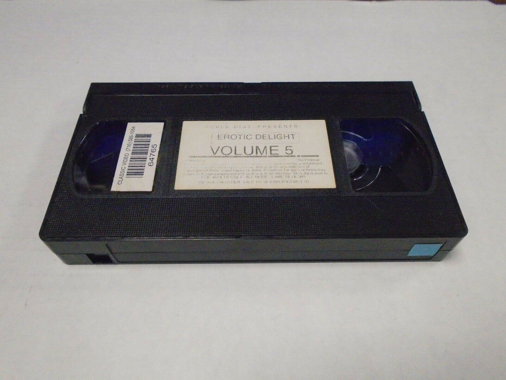 Erotic Delights Vol 5 Adult VHS 030719AMP