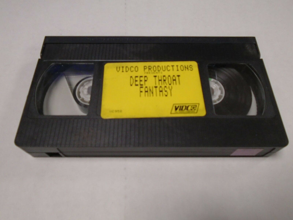 Deep Throat Fantasy 1989 Alexa Parks Misty Regan Adult VHS 031819AMP
