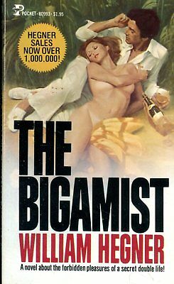 The Bigamist Adult Novel by William Hegner 1977 Pocket Book 060118lm-ep2