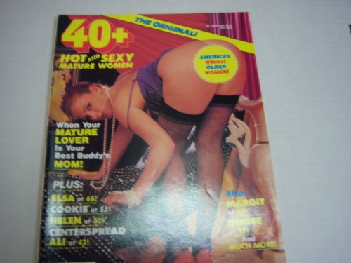 40+ Adult Busty Magazine 'Wildest Older Women!' March 1990
