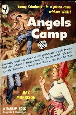 Angels Camp Adult Novel by Ray Morrison 1950 Bantam Book 060118lm-ep2
