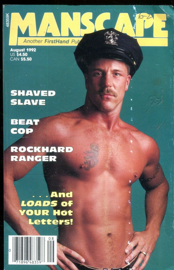 Manscape Gay Digest Beat Cop August 1992 112818lm-ep