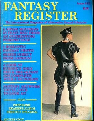 Fantasy Register Fetish Magazine Swiss Mistress #15 1989 042118lm-ep