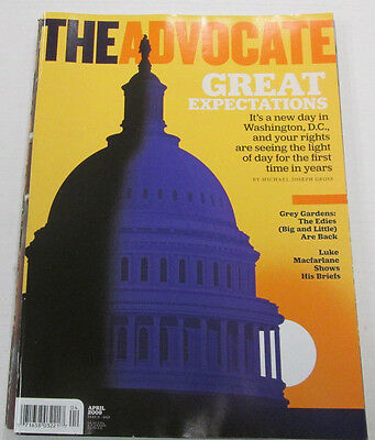 The Advocate Gay Adult Magazine New Day In Washington April 2009 101814lm-ep