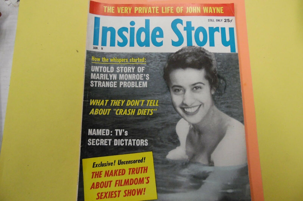 Inside Story Magazine Marilyn Monroe January 1961 CLEARANCE 110916lm-ep5