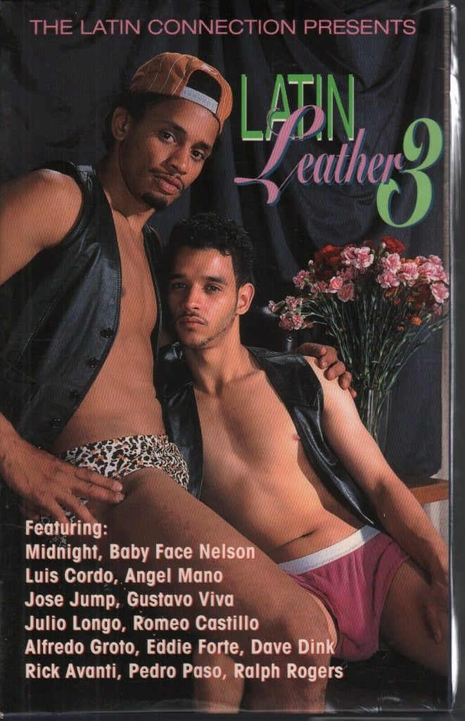 Latin Leather 3 Midnight Luis Cordo Angel Mano Gay Male Adult VHS 080519AMP4