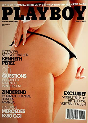 Playboy Netherlands International Magazine Playmate Chantal September 2009