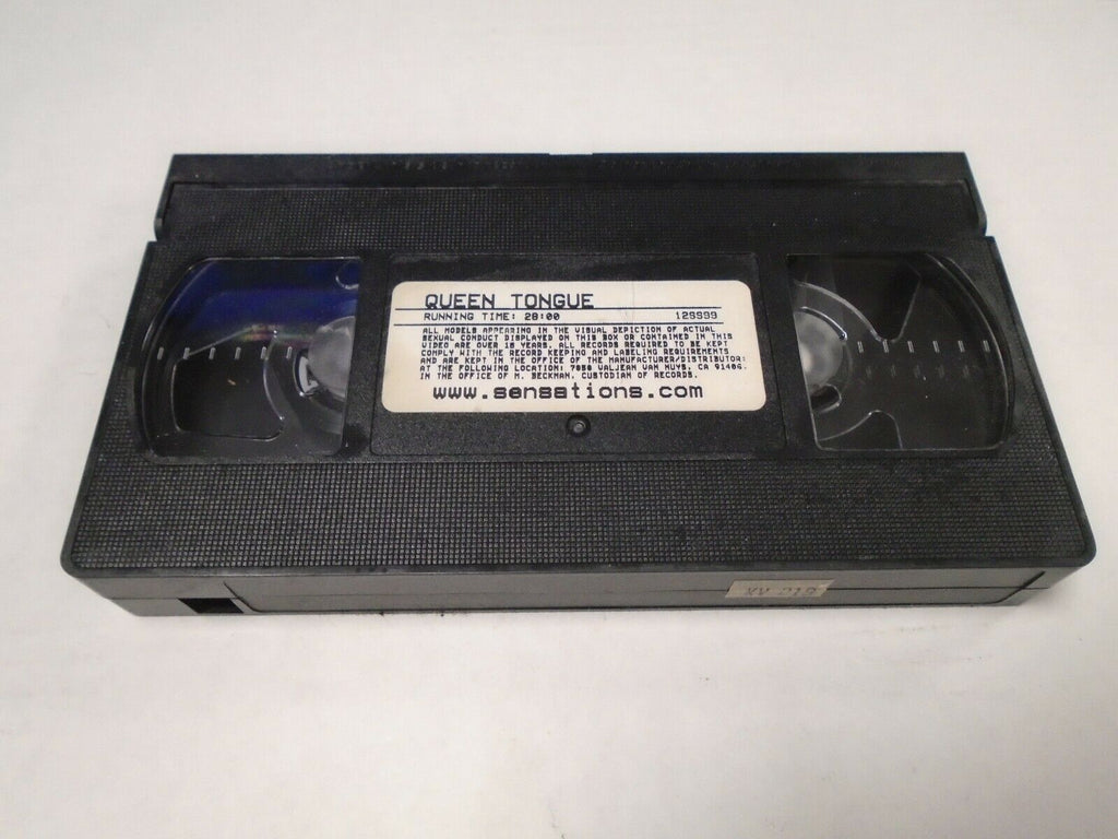 Queen Tongue Sensations Video 28mins Adult VHS 042319AMP