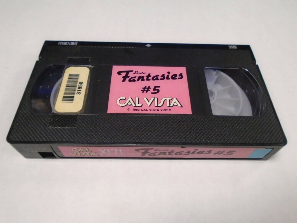 Erotic Fantasies #5 Cal Vista Adult VHS 031219AMP