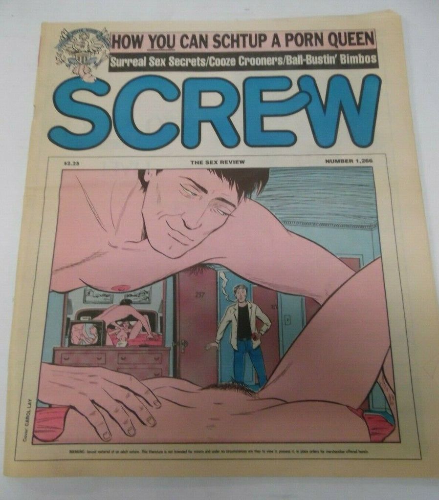 Screw Newspaper Surreal Sex Secrets #1266 June 7, 1993 012920lm-ep