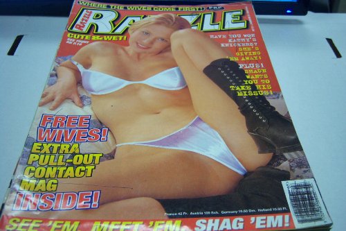 Razzle Busty Adult Magazine "Where the Wives Come First!" Vol.15 #7