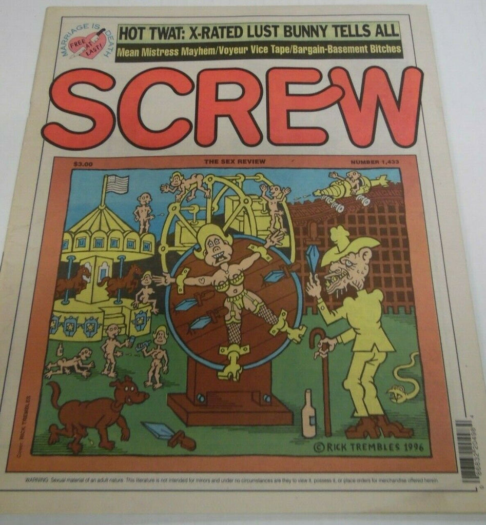 Screw Newspaper Hot Twat #1433 August 19, 1996 121419lm-ep2