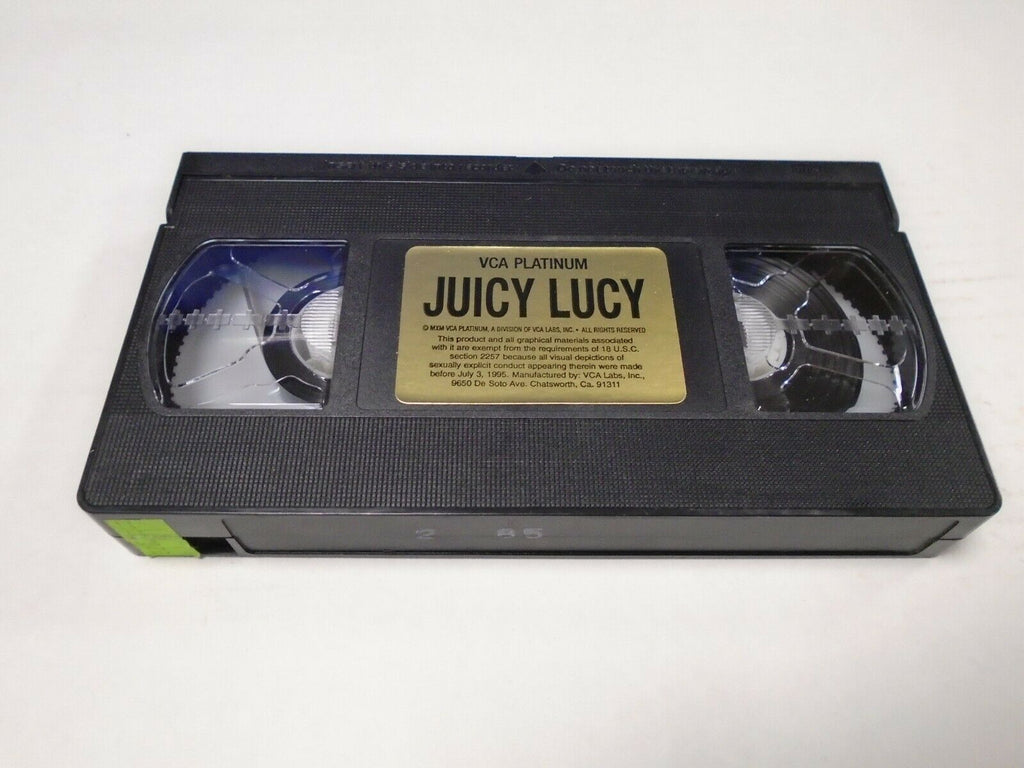 Juicy Lucy VCA Platinum 1995 Adult VHS 051419AMP