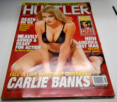 Hustler International Adult Magazine Carlie Banks April 2006 020414lm-ep2