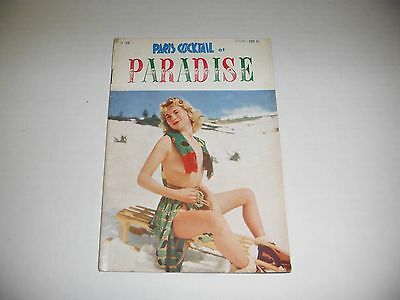 Paris Cocktail Paradise No 29 Busty Cheesecake Pin ups Adult Magazine 070215tjp