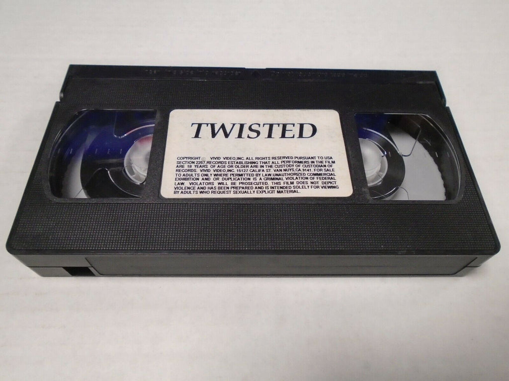 Twisted 1997 Kaitlyn Ashley Johnnie Black Sindee Cox Adult VHS 040419AMP3