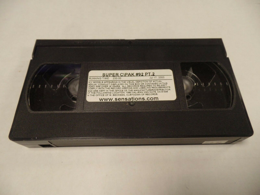 Super C Pak #92 Part 2 2000 233mins Adult VHS 052719AMP3