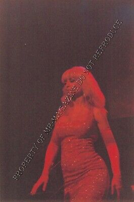 Nina Hartley Candid Original 4x6 Photo Nina Performing Dancing Live Show 283ig