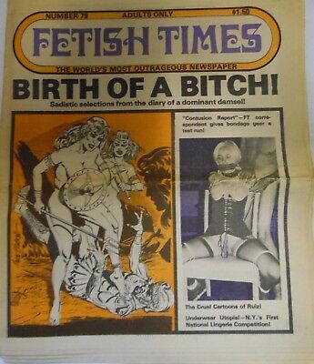 Fetish Times Magazine Birth Of A Bitch #79 1980 052518lm-ep2