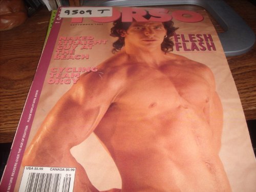 Torso Men's Adult Gay Magazine September 1995 Flesh Flash